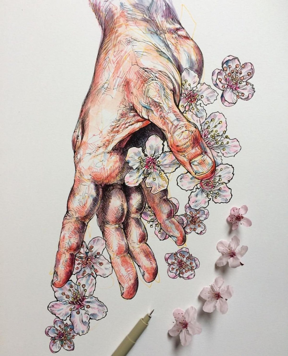 Красивые руки арт