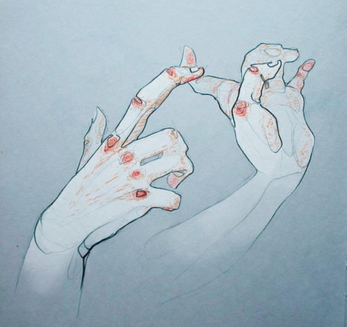 Рука в руке арт