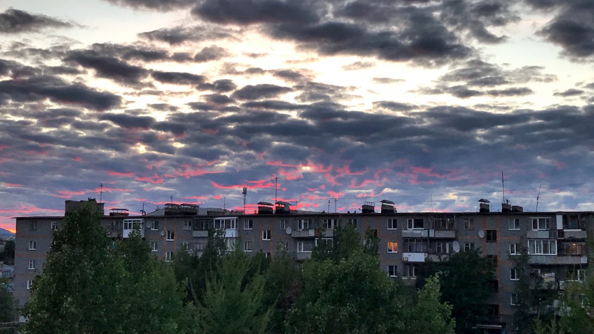 Хрущевки ночью