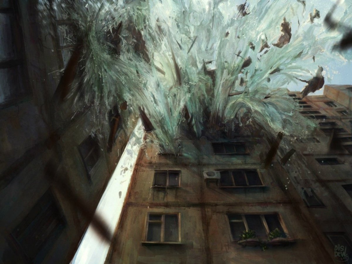 Мрачные многоэтажки