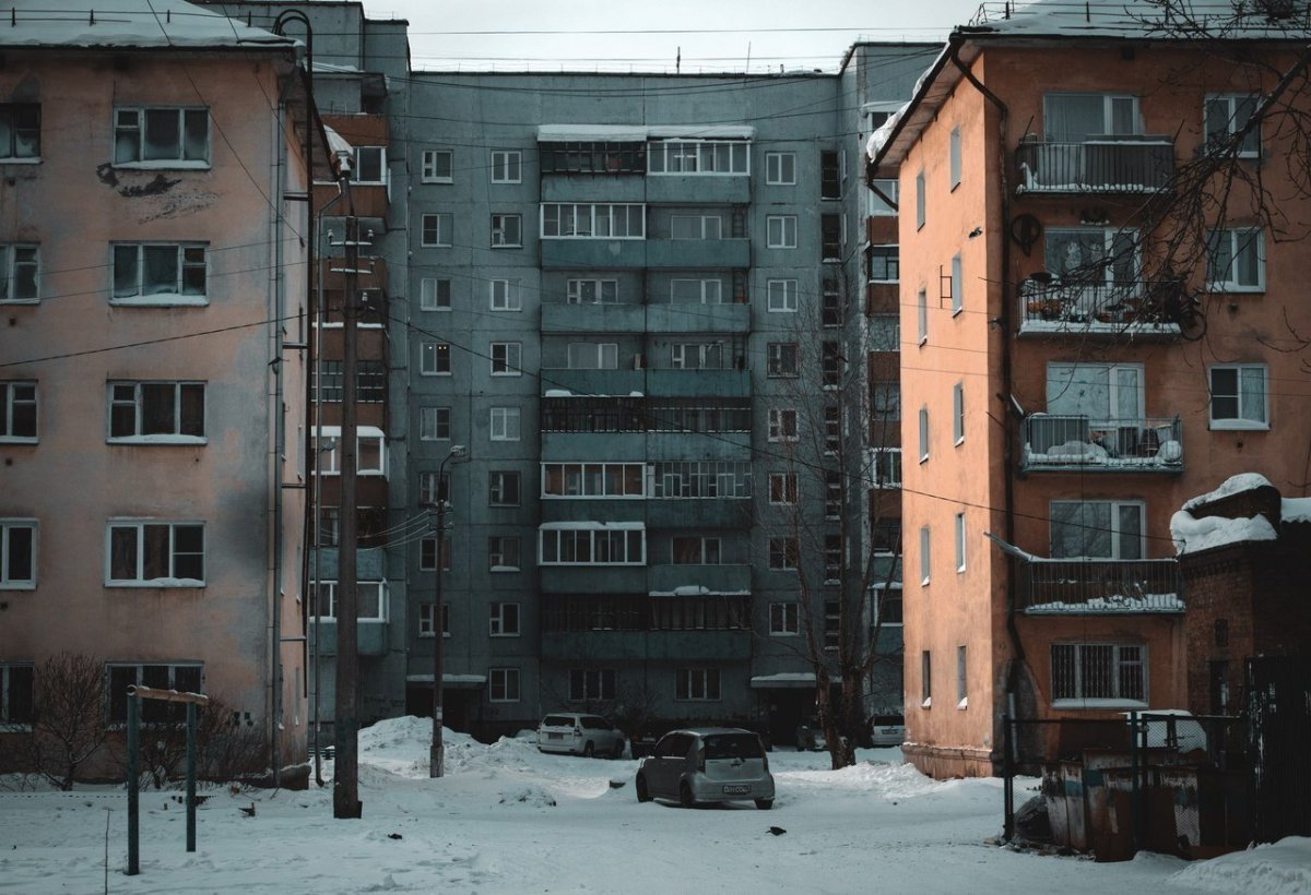 Хрущевка двор