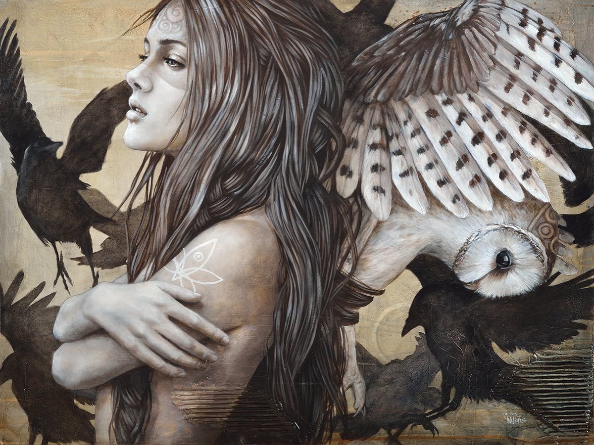 Кейтлин Дэвис Голубка и ворон 2