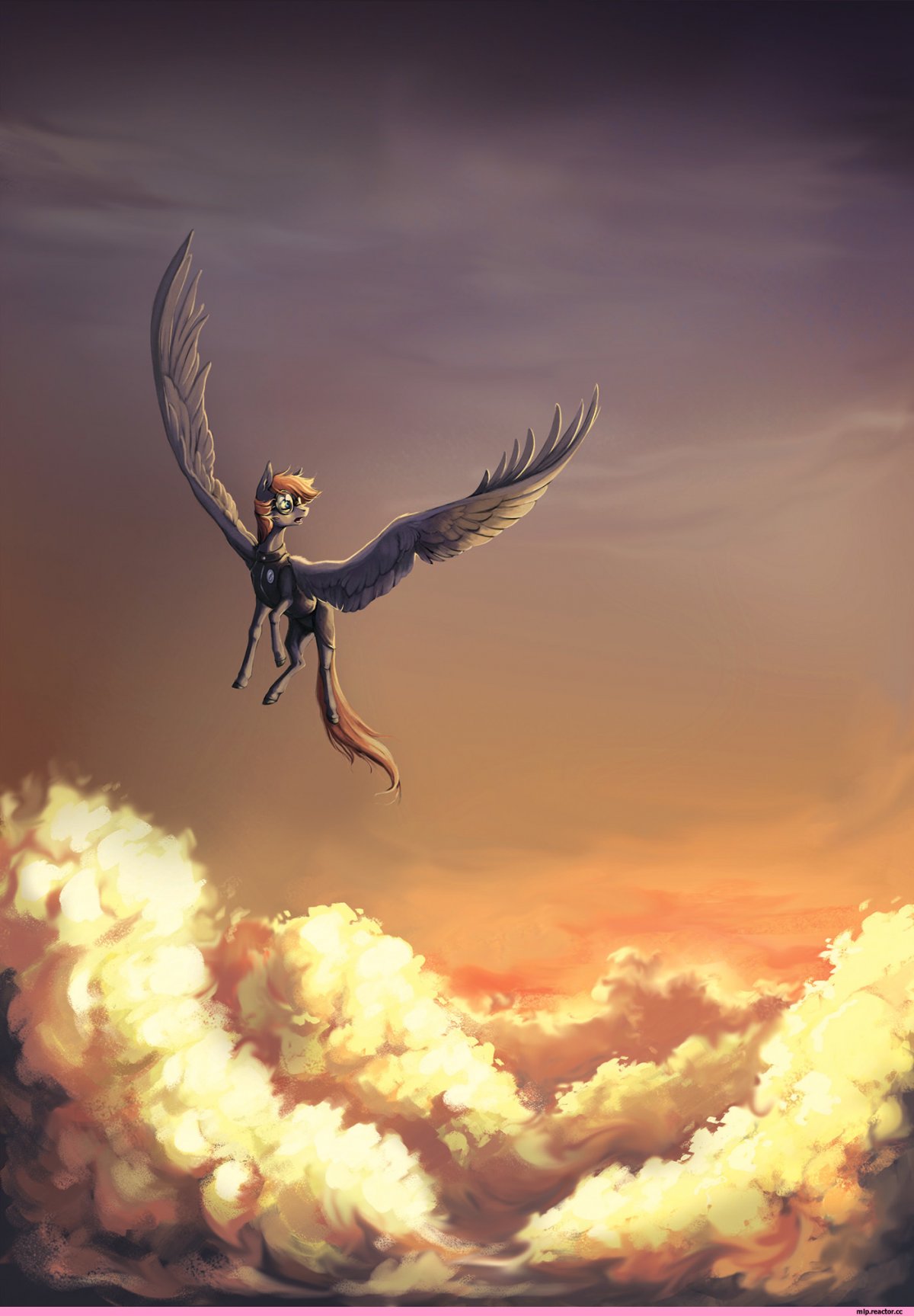 Человек с крыльями птицы