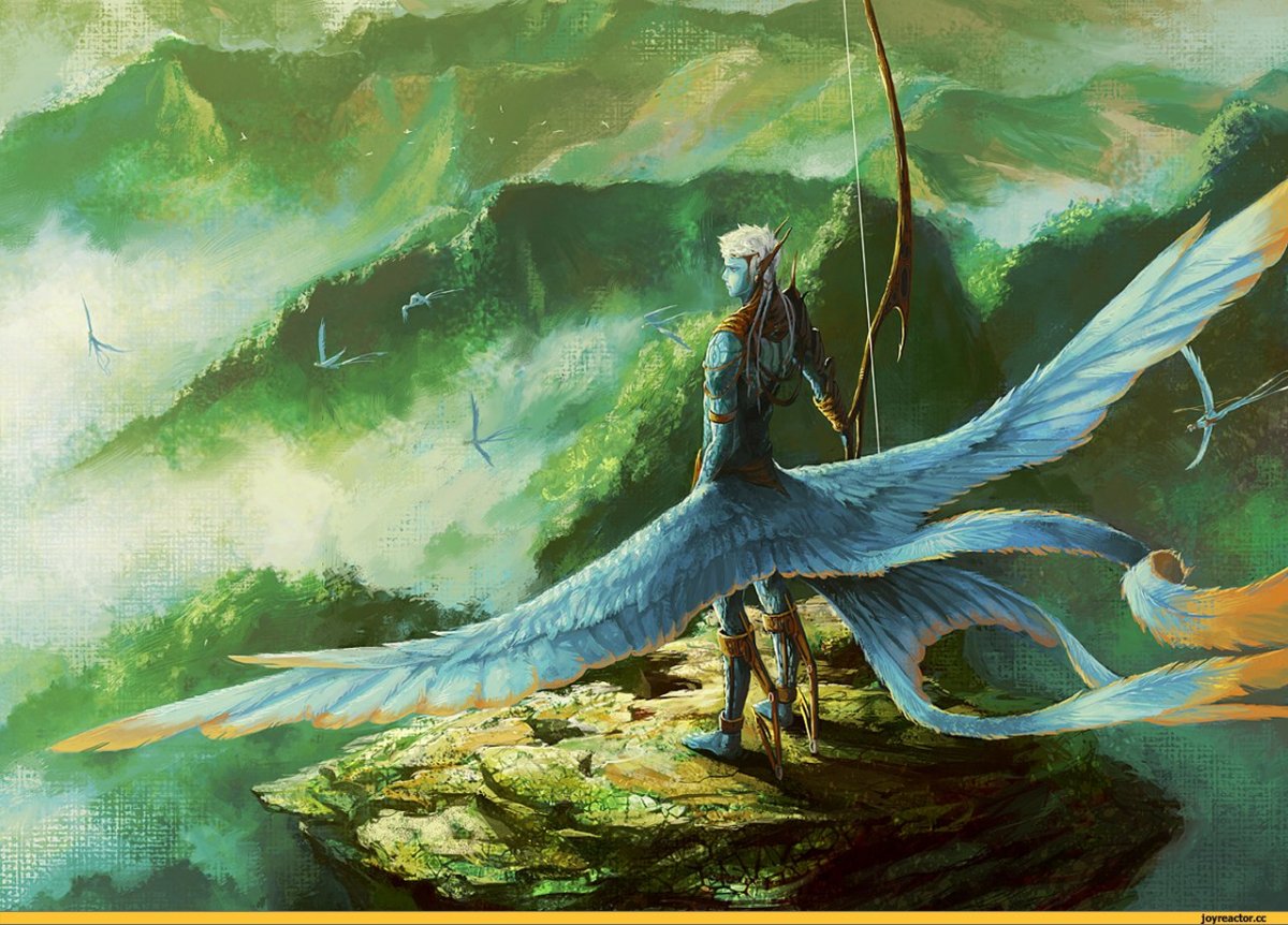 Фэнтези птицы