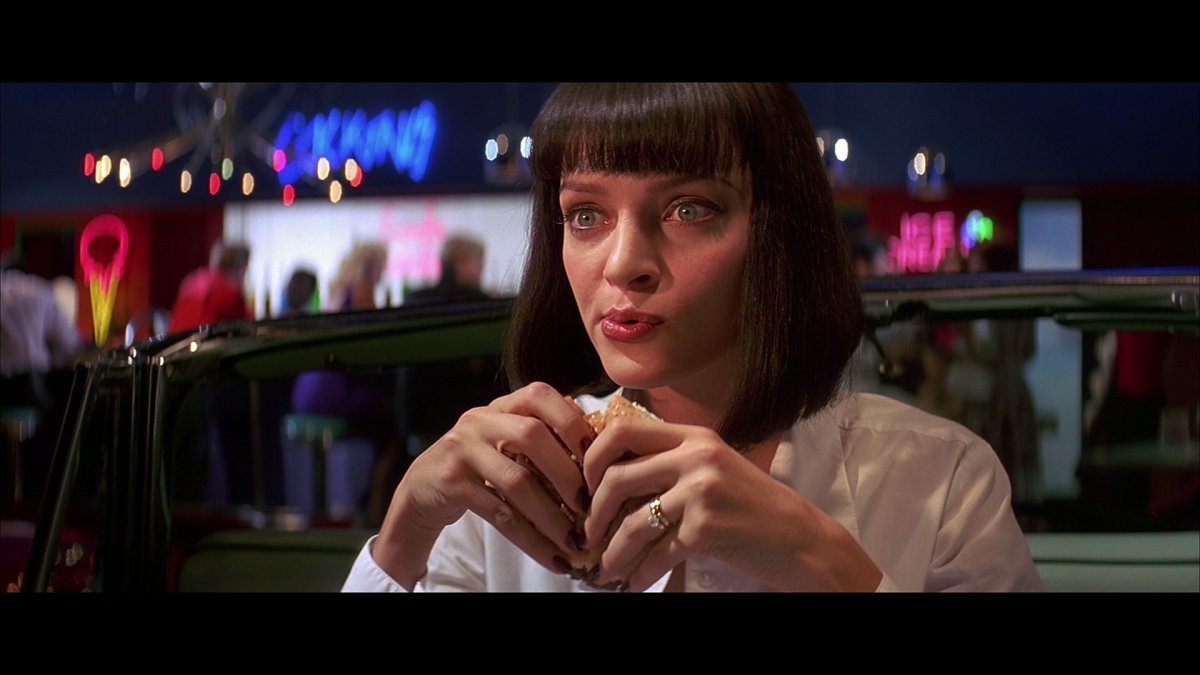 Криминальное чтиво Миа Уоллес арт