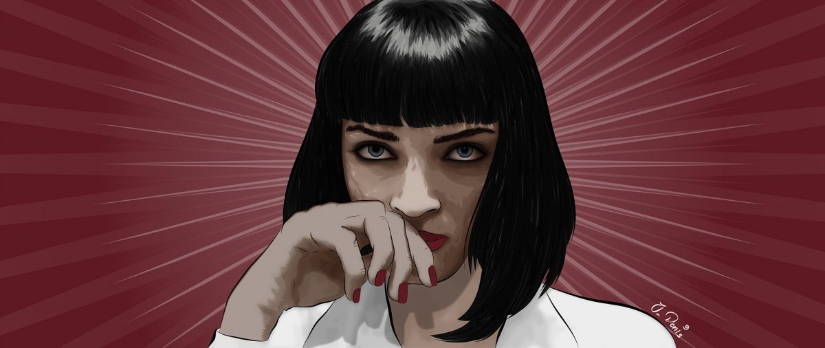 Мия Турман Миа Уоллес .