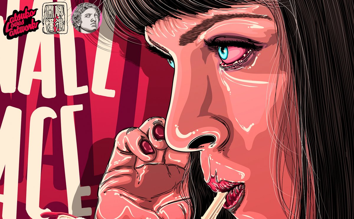 Миа Уоллес обои на телефон