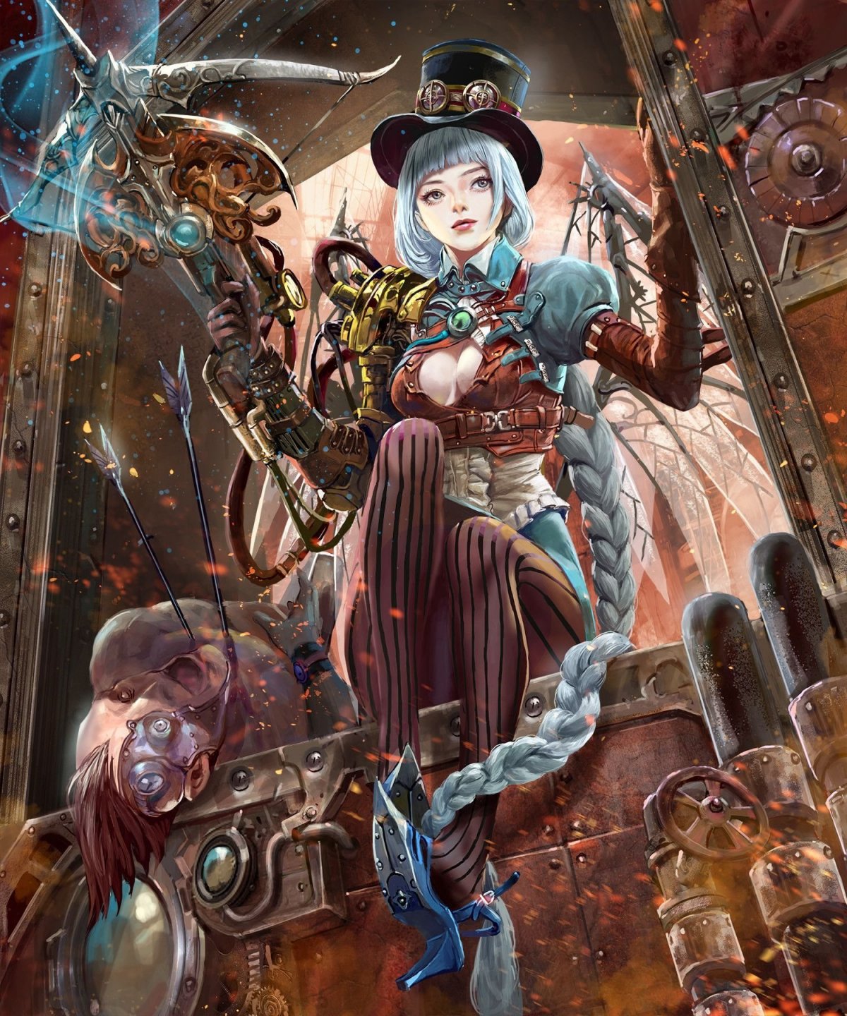 Стимпанк тян