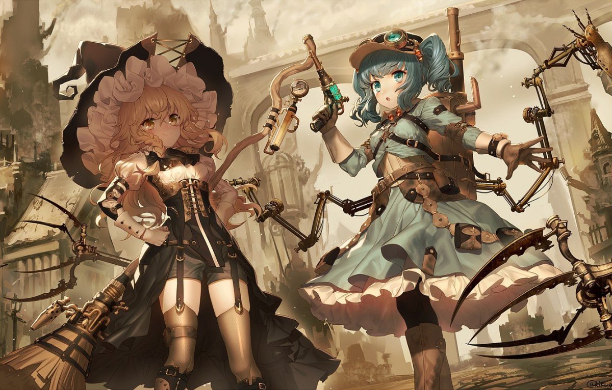 Арты в стиле стимпанк