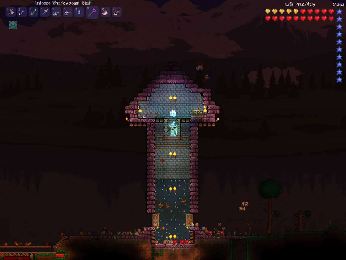 Террария принцесса НПС