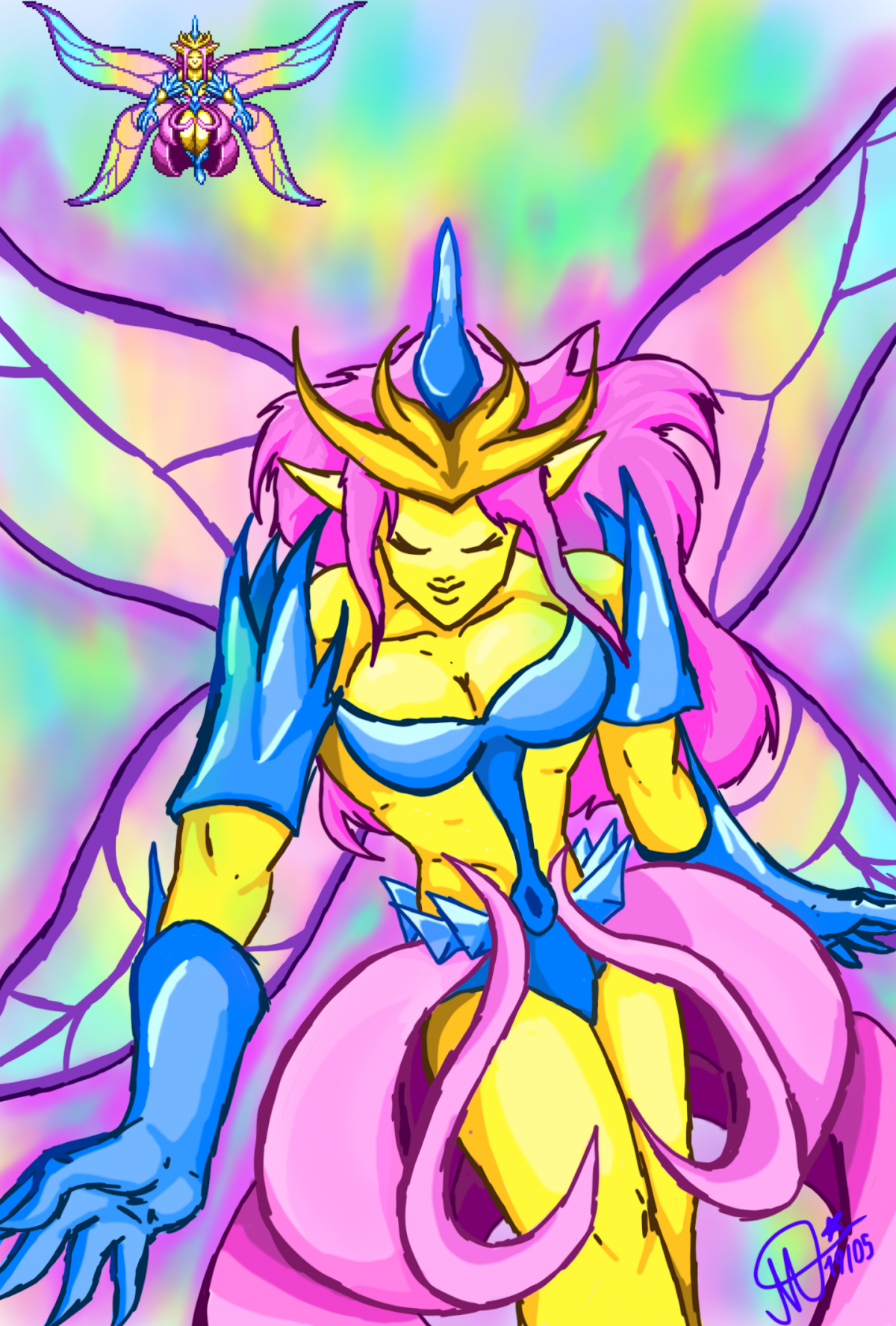 Terraria Empress of Light Art