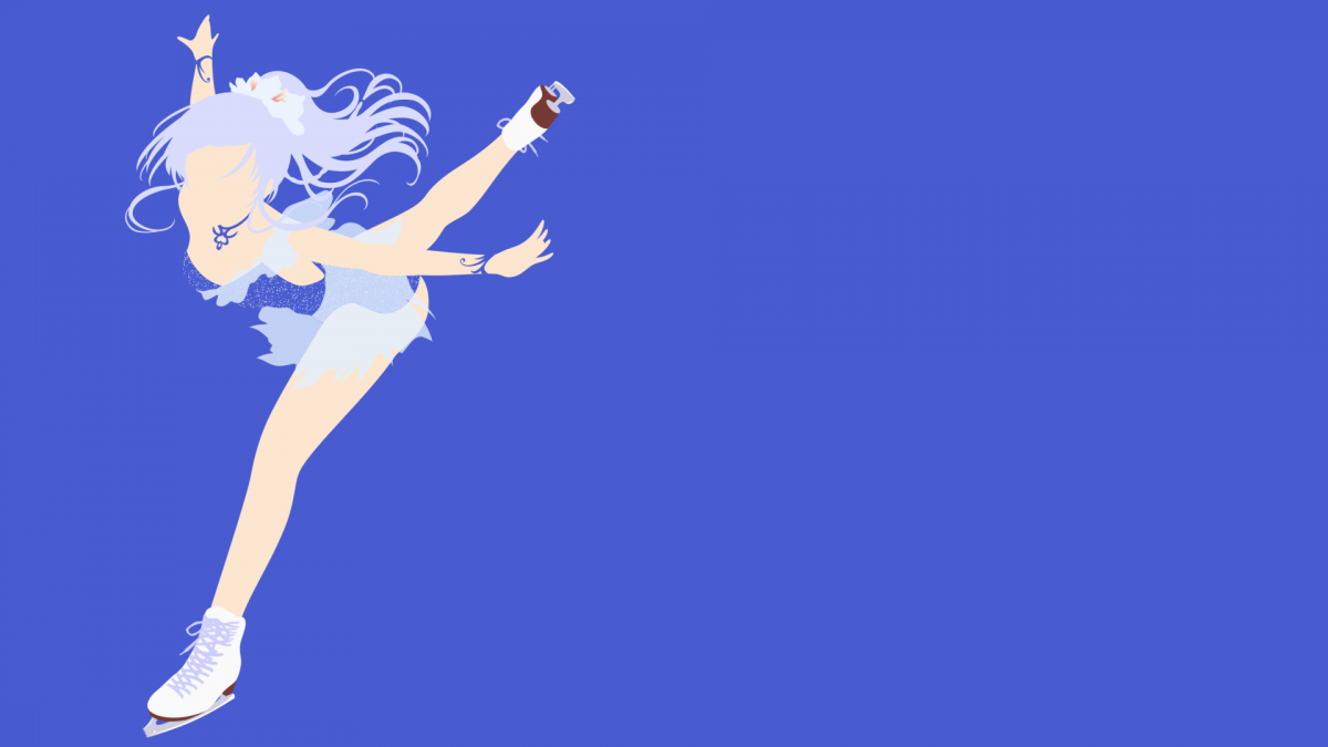 Фигуристы фон