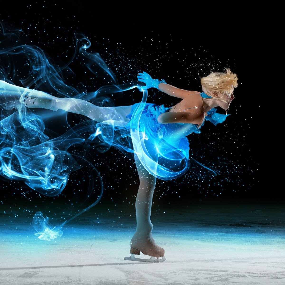 Лед для фигурного катания