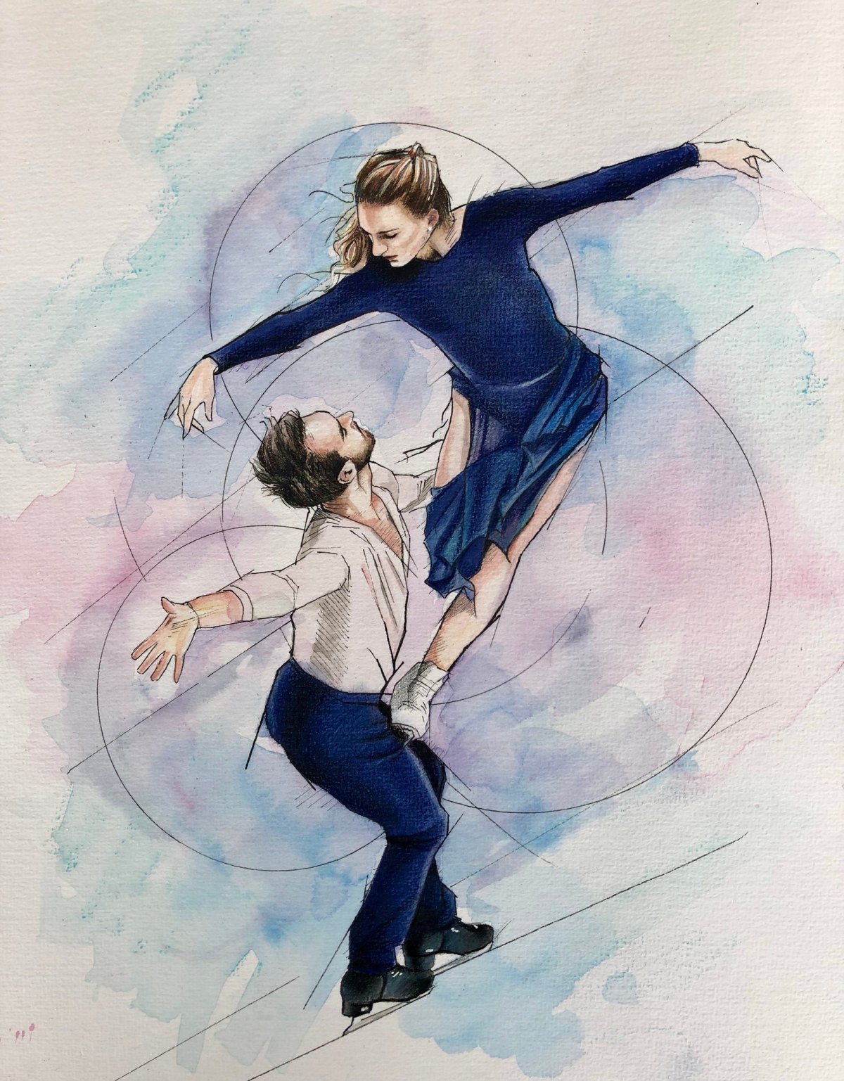 Фигуристы арт