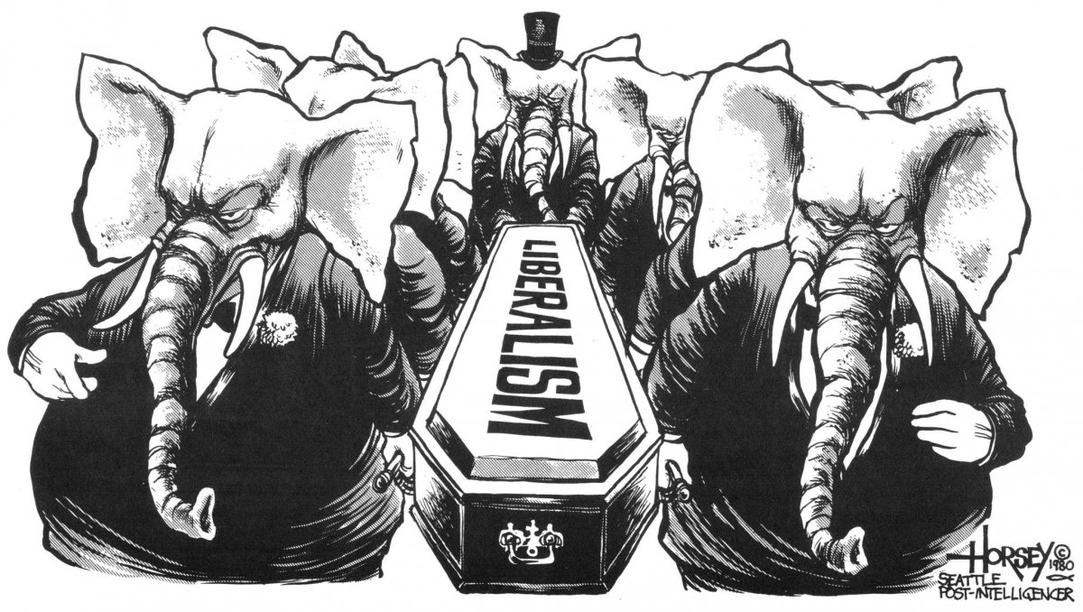 Консерватизм карикатура