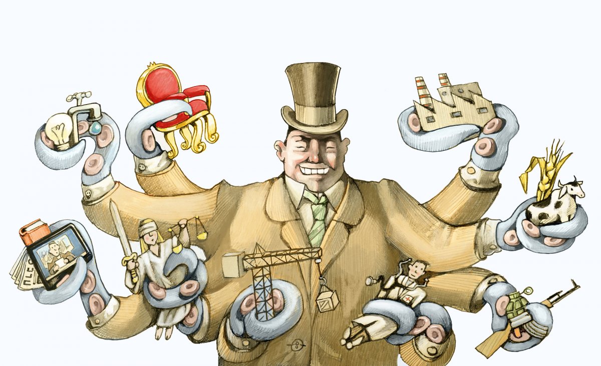 Капиталист карикатура