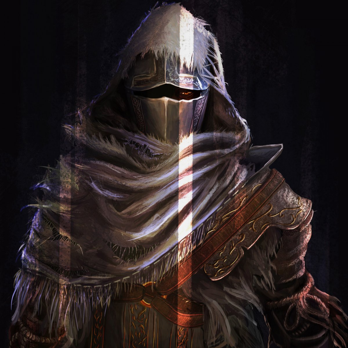 Падший рыцарь арт