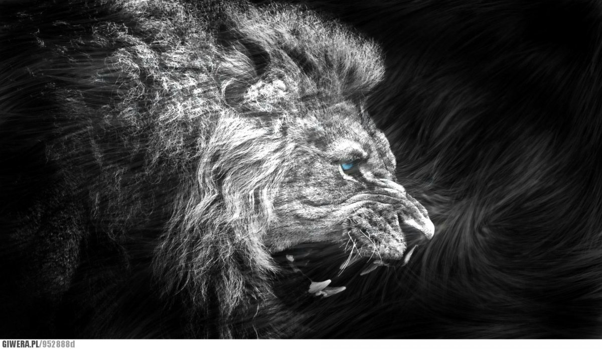 Грозный Лев арт