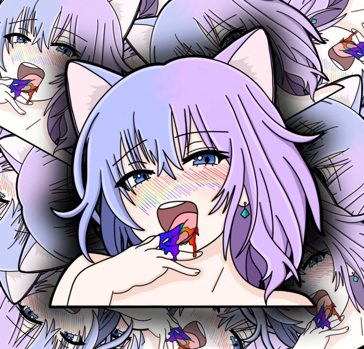 Изуна ахегао