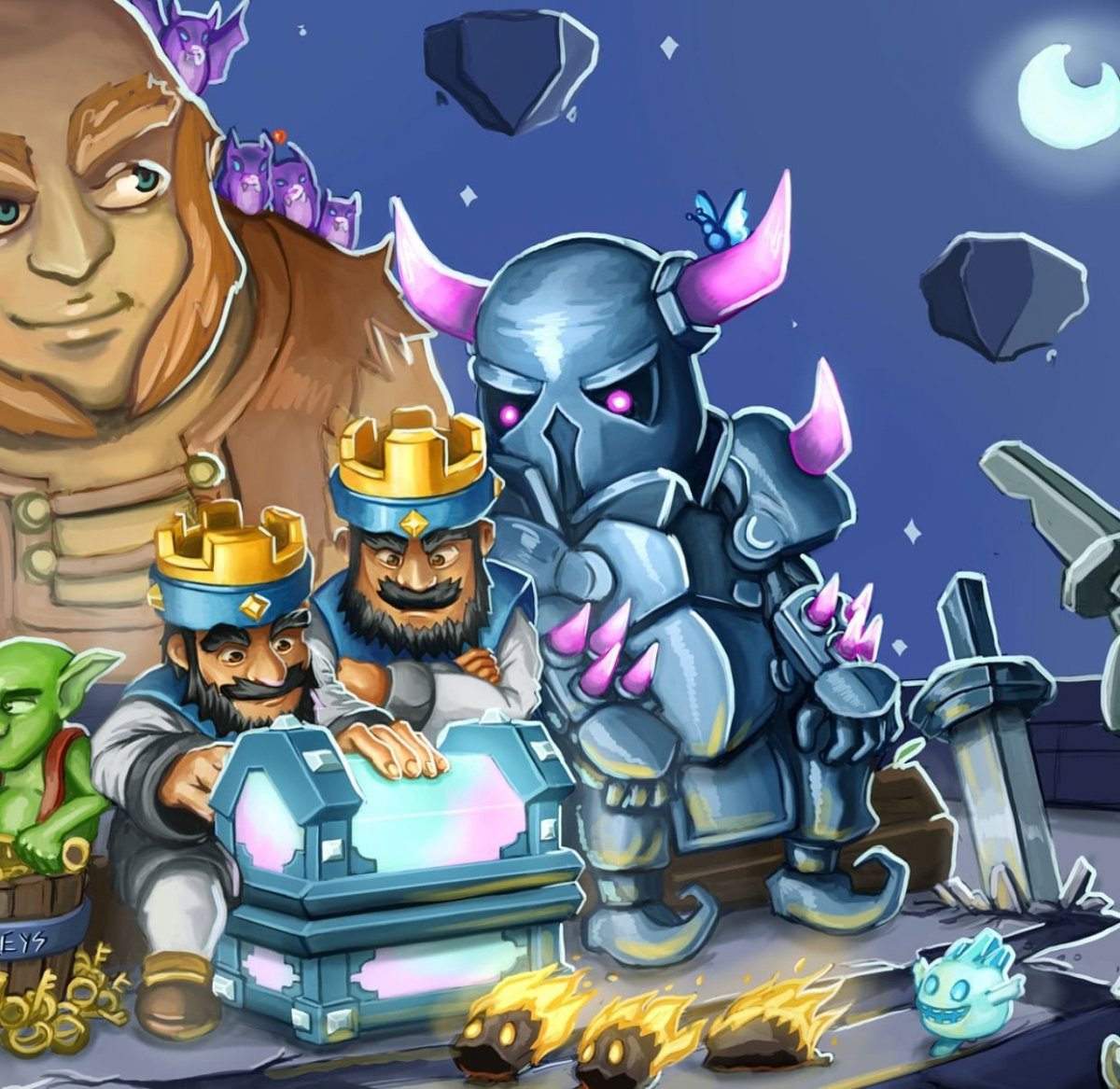 Громовержец арт клеш Роял