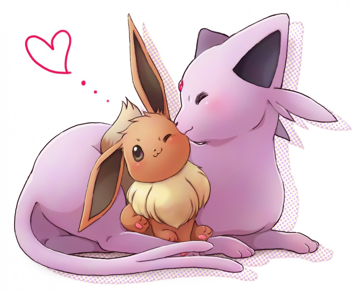 Пикачу и иви