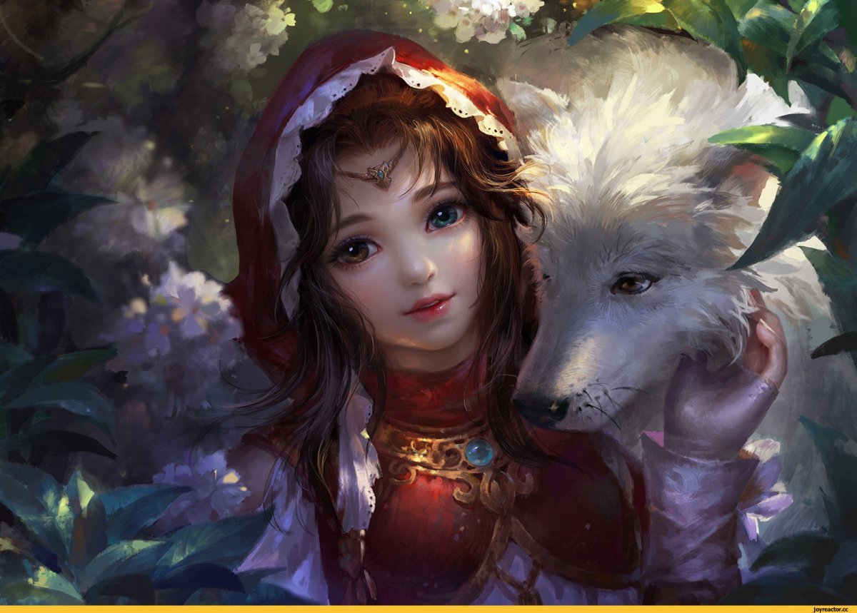 Красная шапочка арт