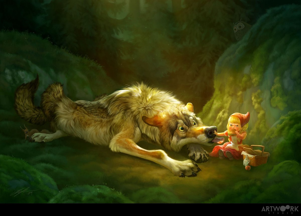 Художница-иллюстратор Тереза Ларсон