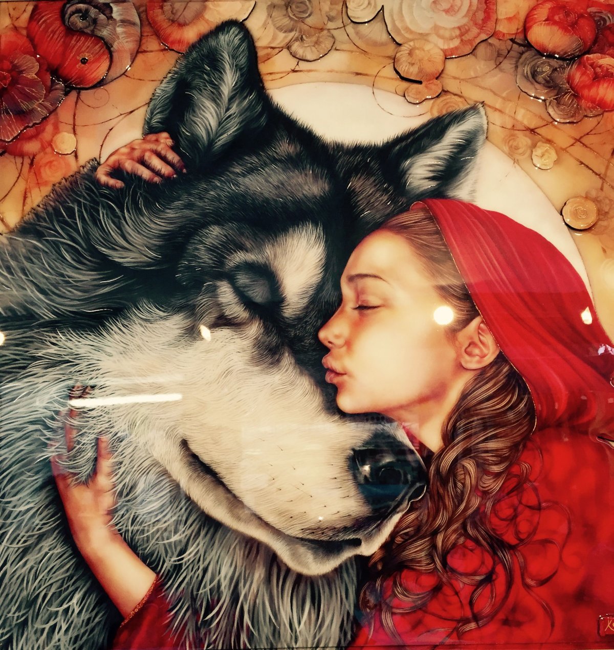 Красная шапочка и волк любовь