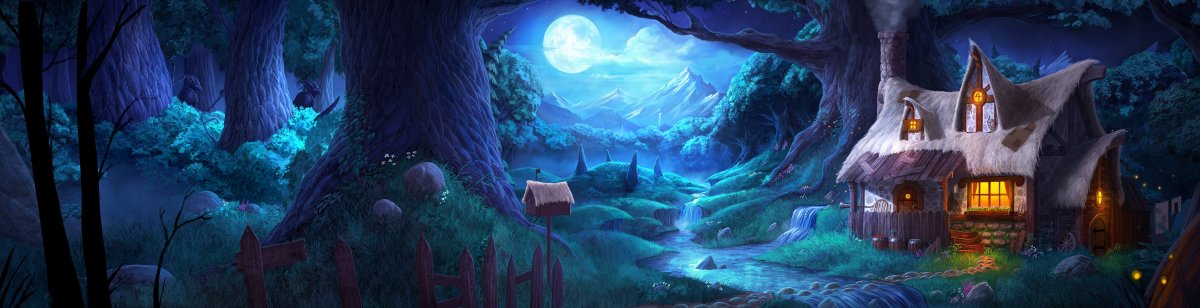 Сказочный домик волшебника