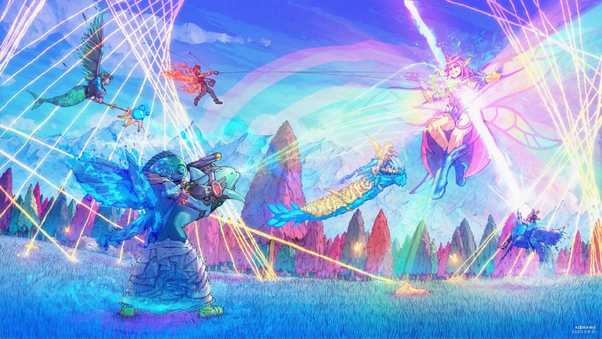 Terraria Empress of Light Art