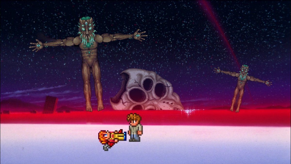 Terraria арт Плантера