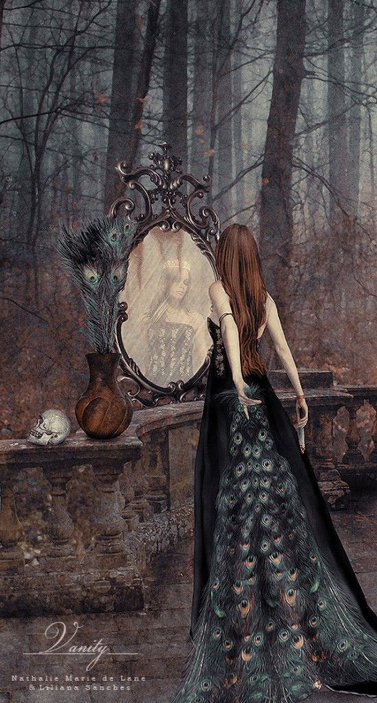 Лилиана Санчес картины Готика