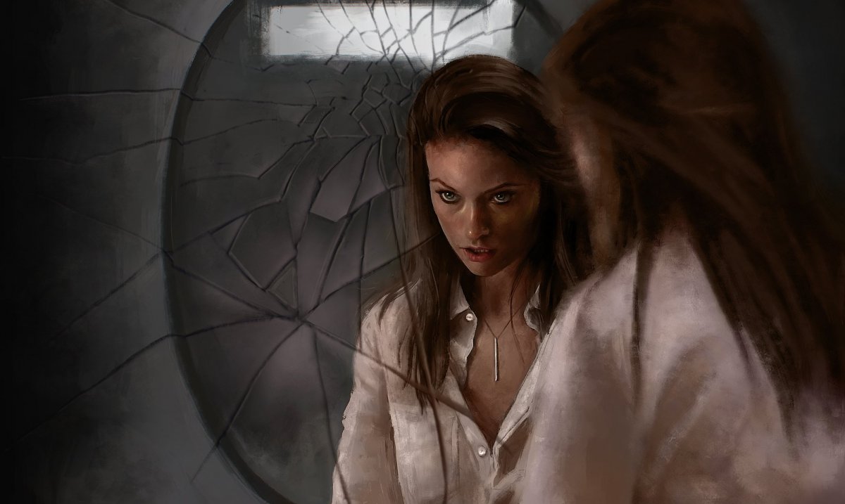 Девушка зеркало мистика