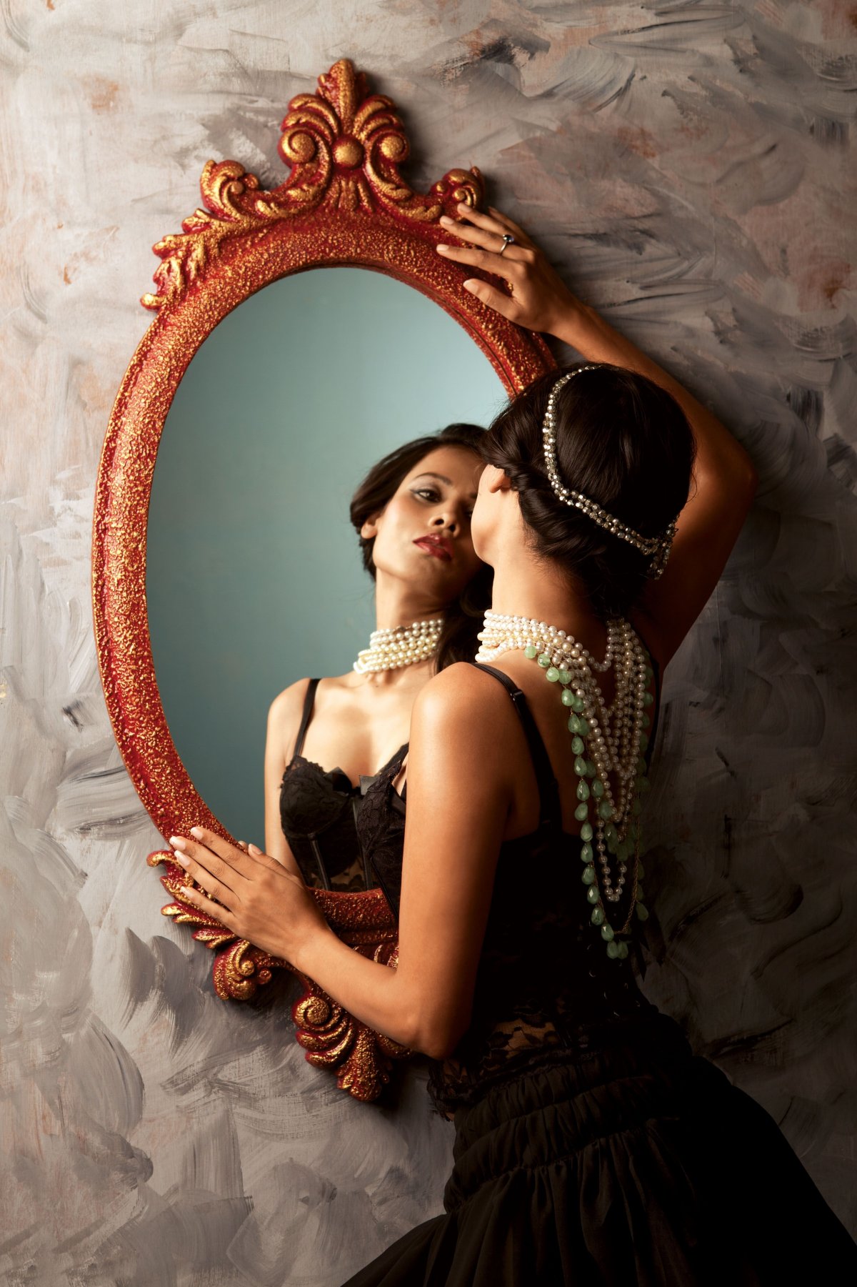 («Отражение в зеркале», 1840