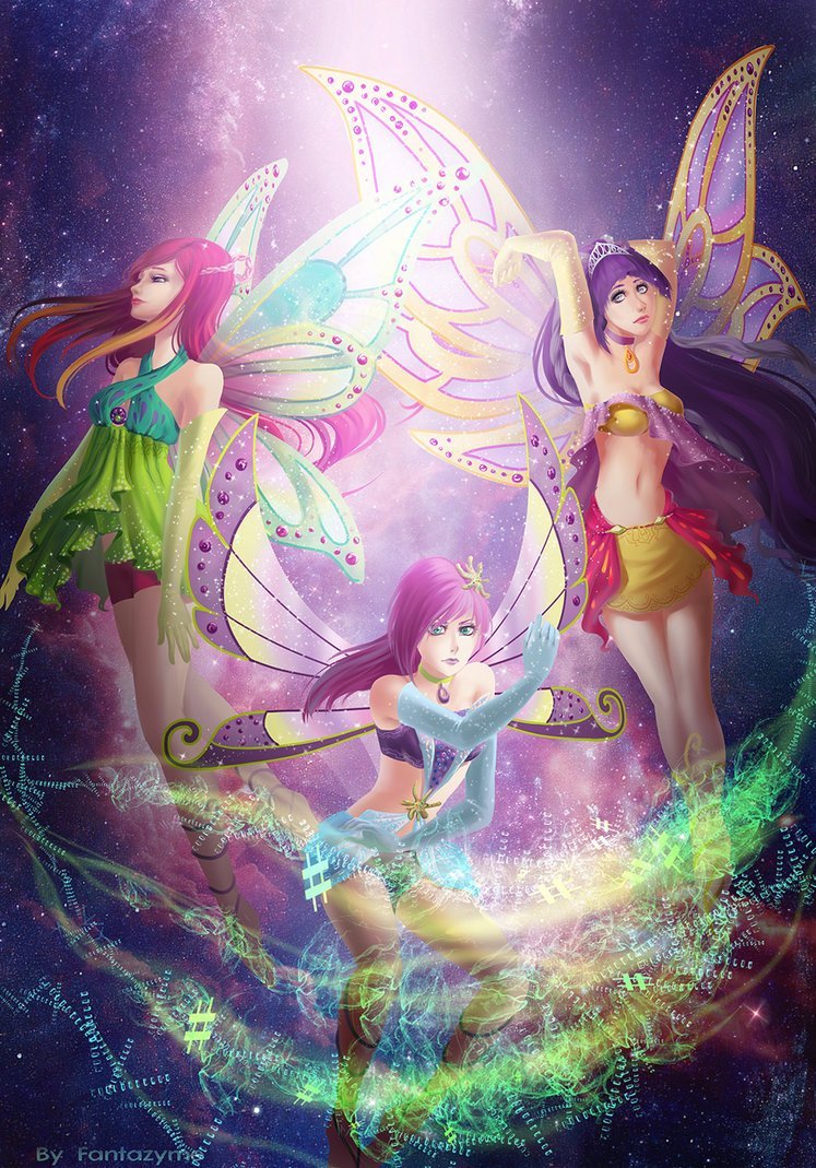 Клуб Винкс энчантикс арт