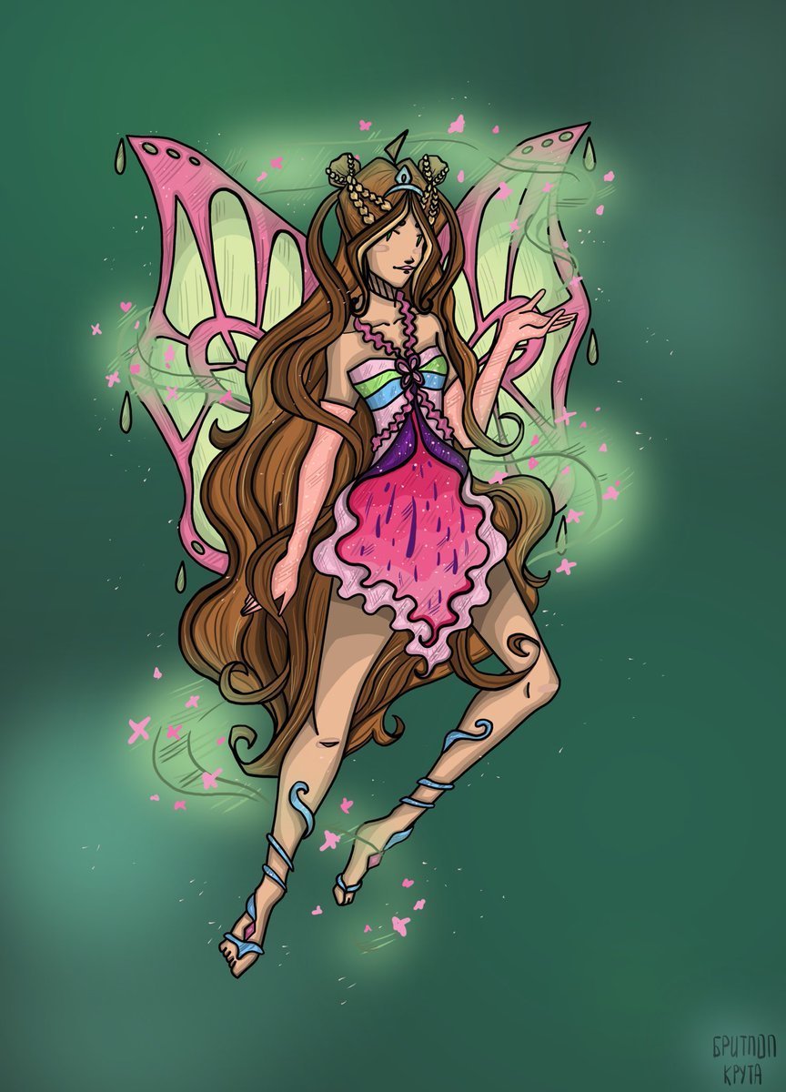 Флора Винкс арт энчантикс