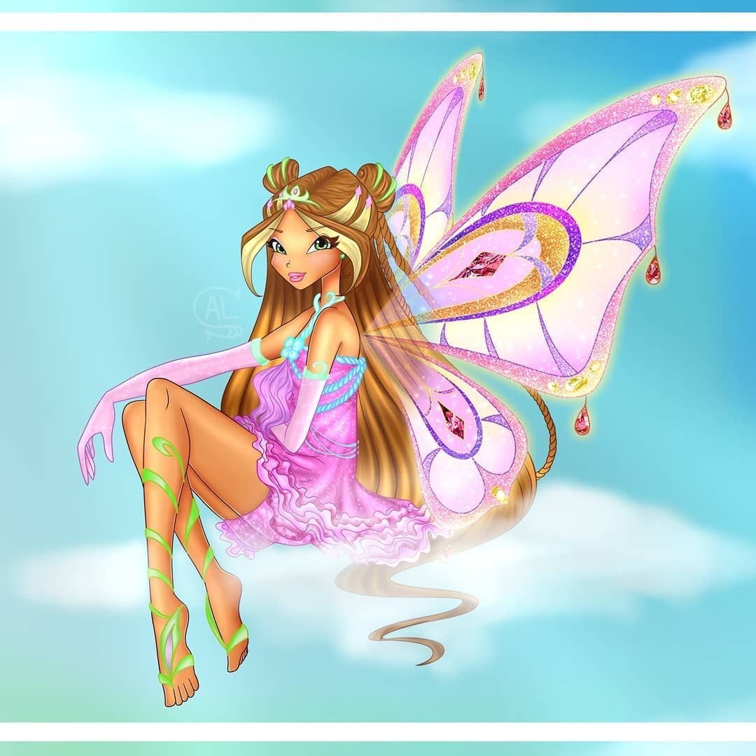 Флора Винкс арт энчантикс