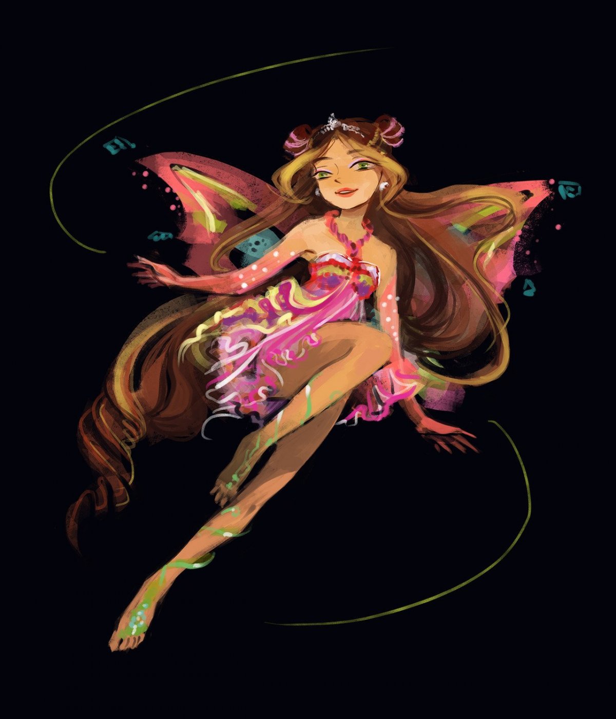 Винкс аниме Флора энчантикс