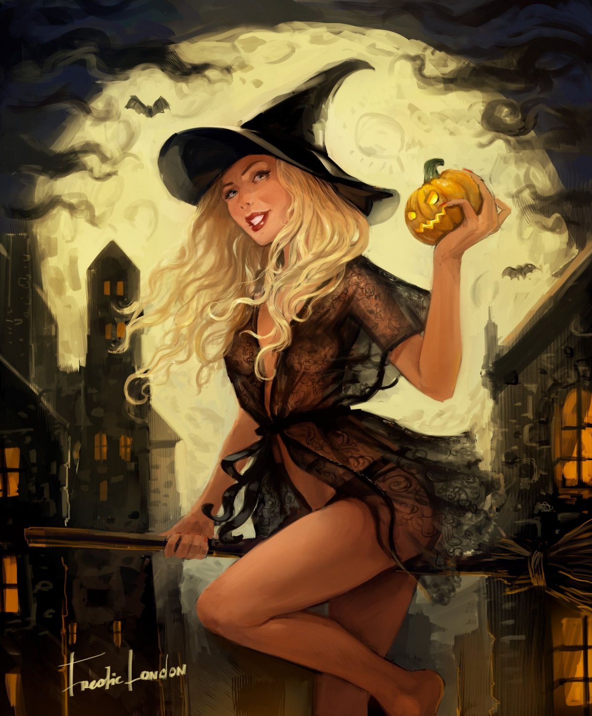 Ведьмочка блондинка