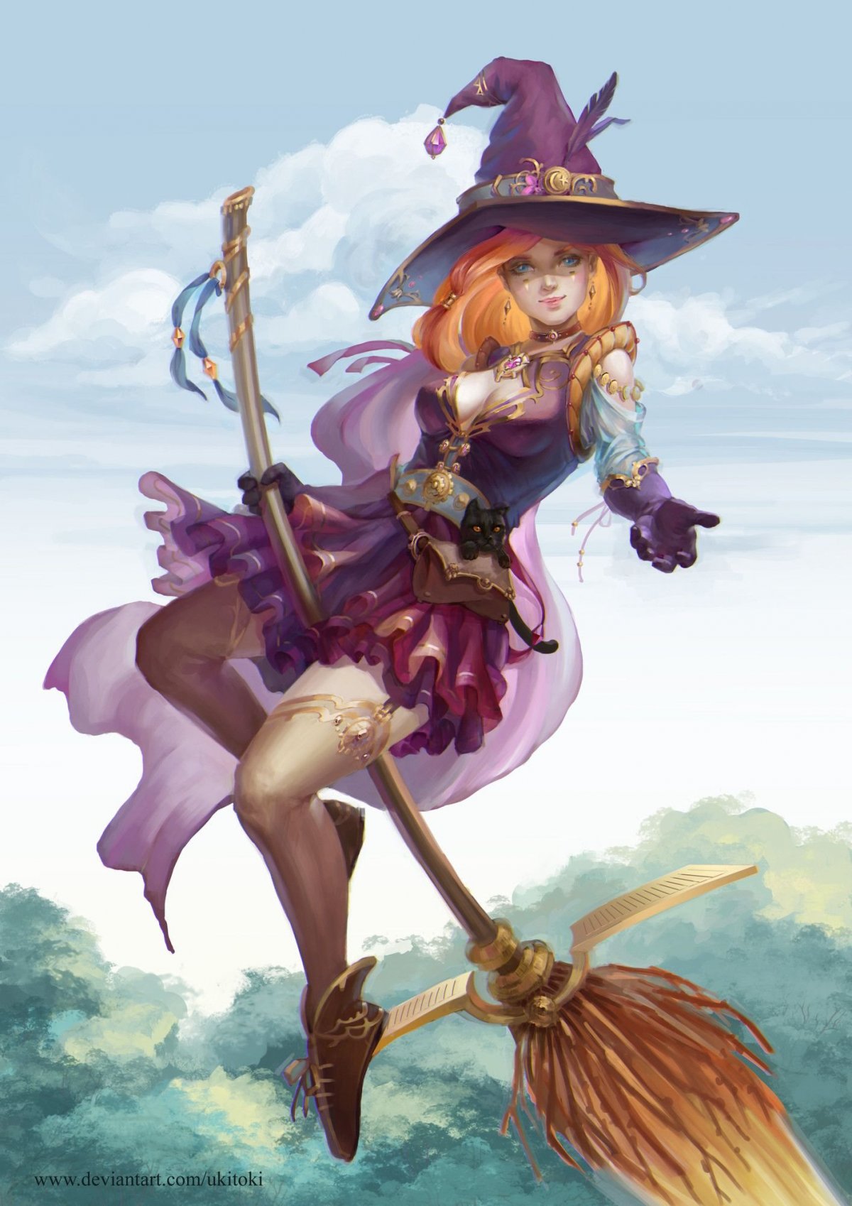 Витч ведьмы арт