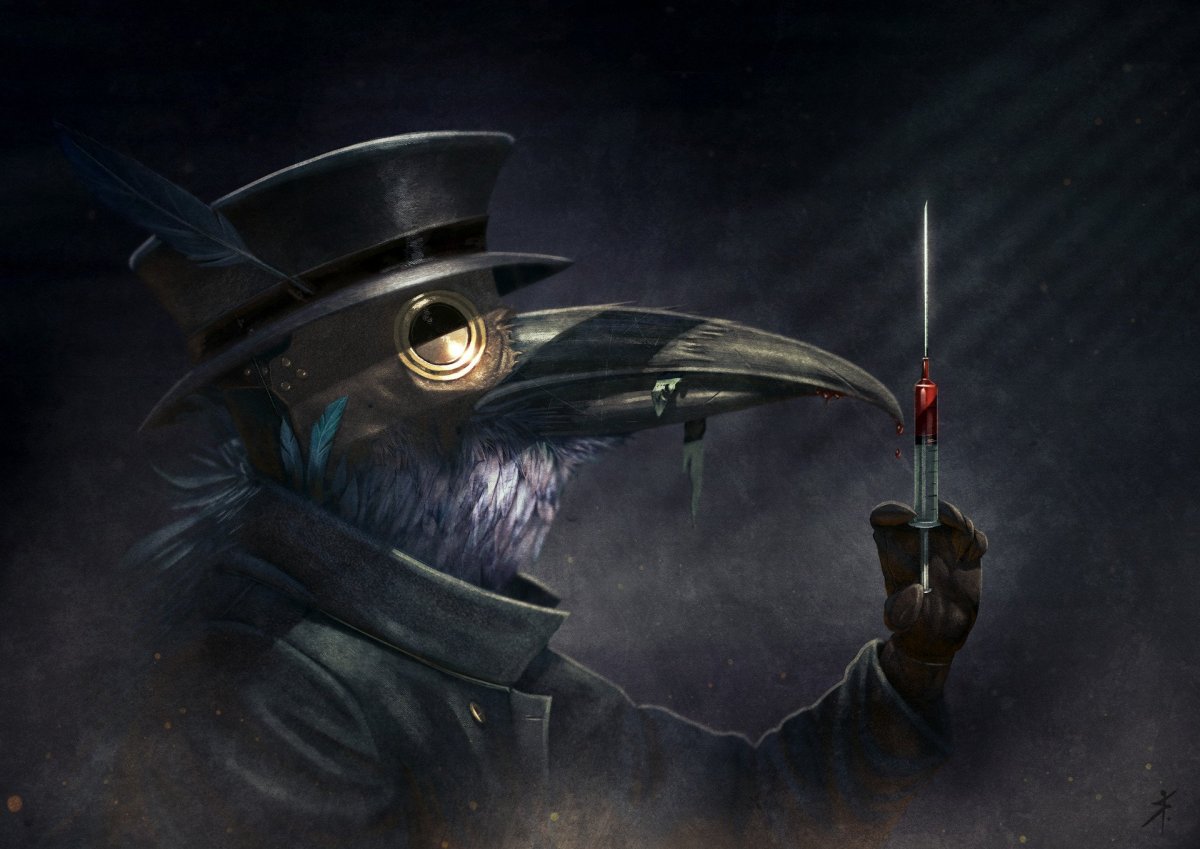 Чумной доктор некромант