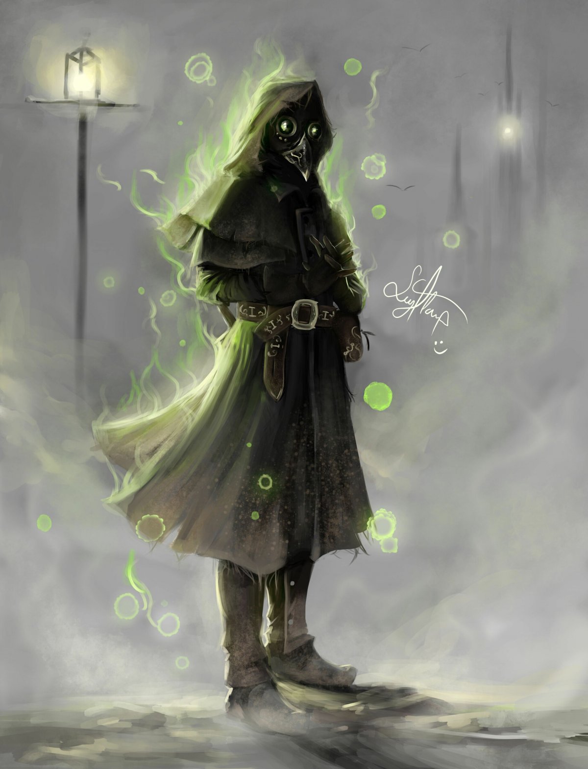 Чумной доктор арт