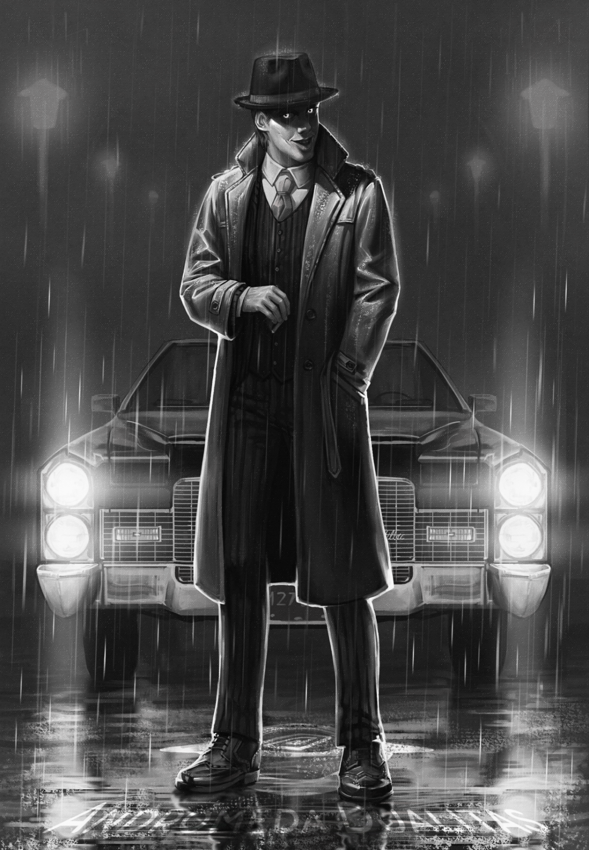 Эрен в пальто