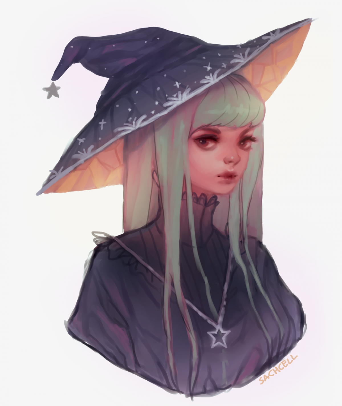 Ведьма арт милая