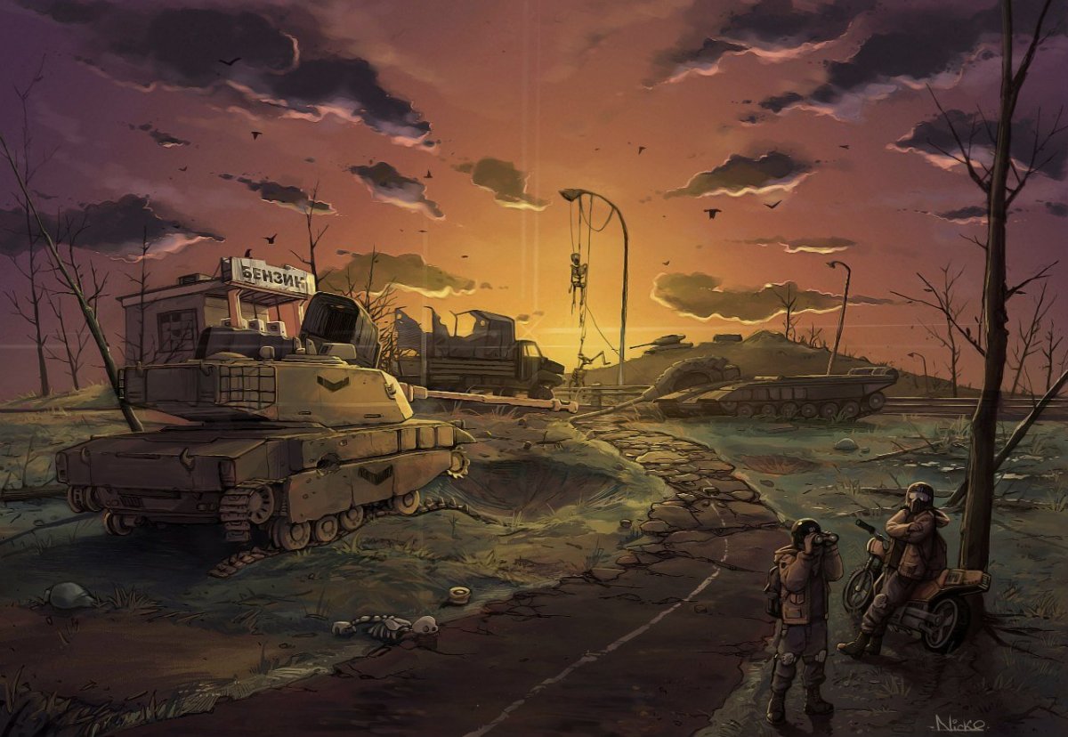 Постапокалипсис Пустошь Технотьма