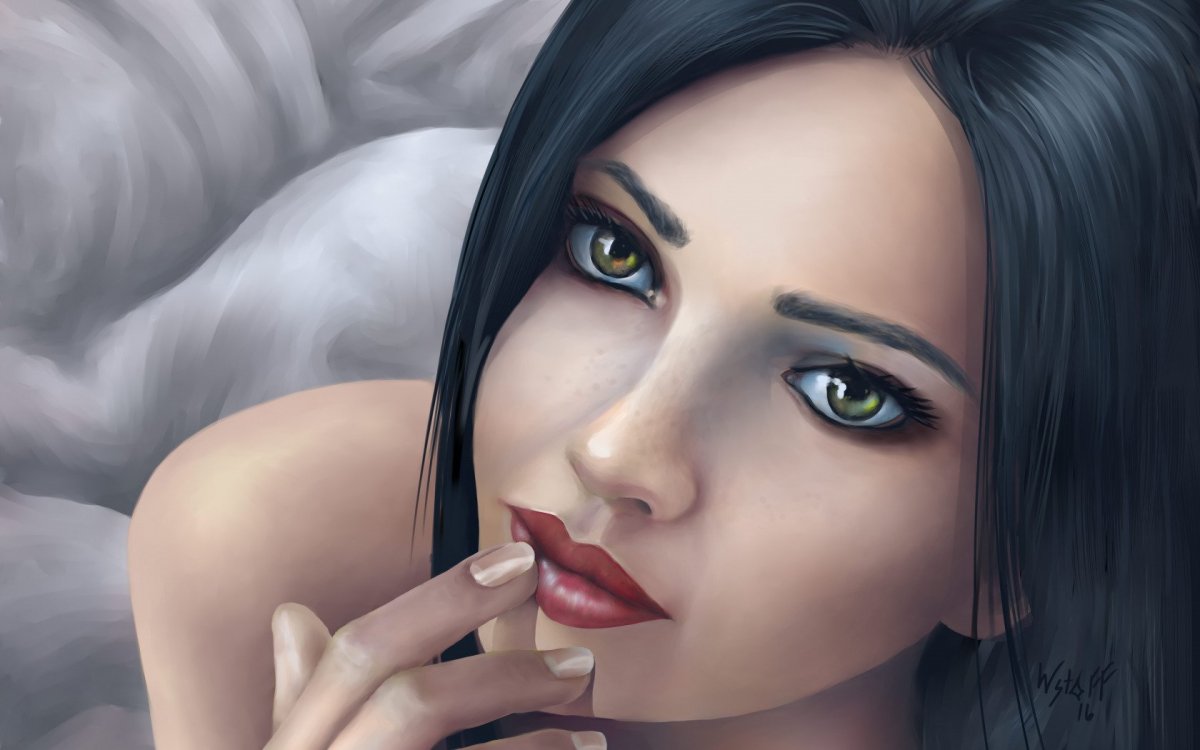 Красивые девушки мультяшные