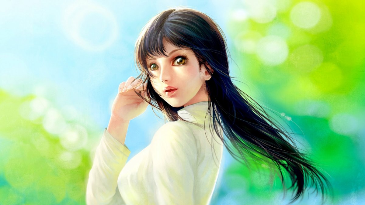 Красивые арты девушек