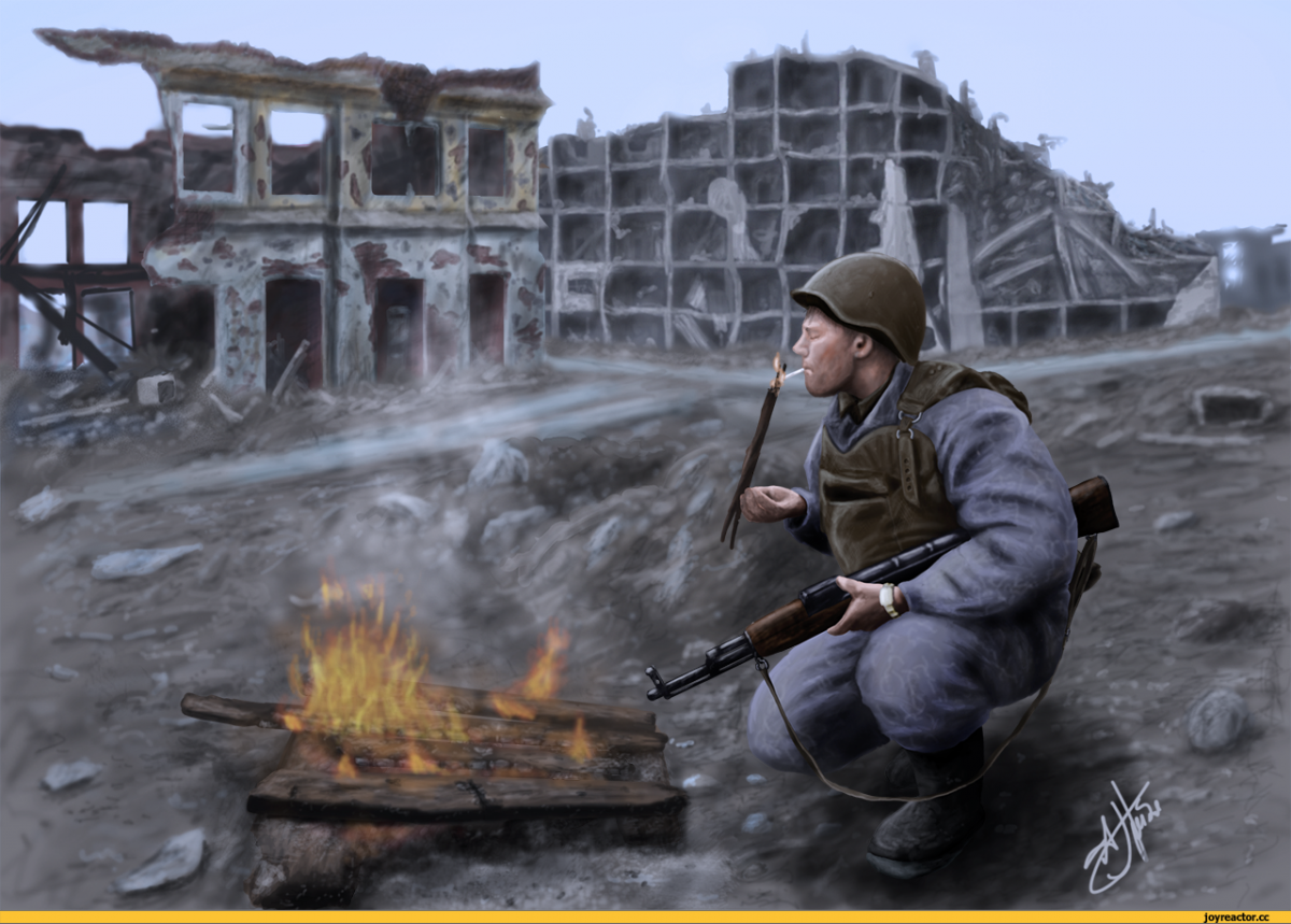 Война в Чечне арт