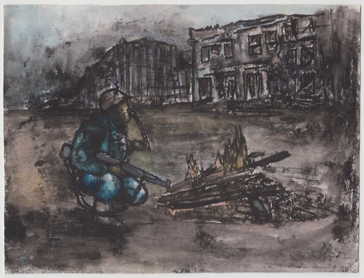 Война в Чечне рисунки