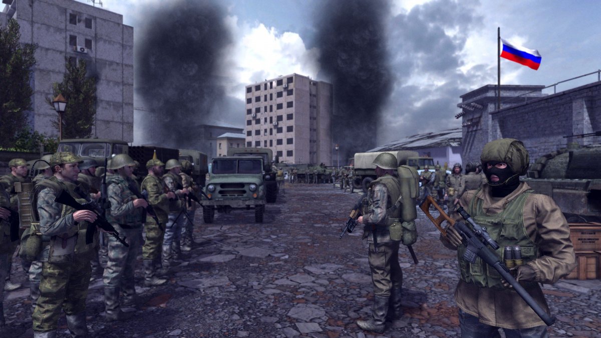 Арма 3 штурм Грозного